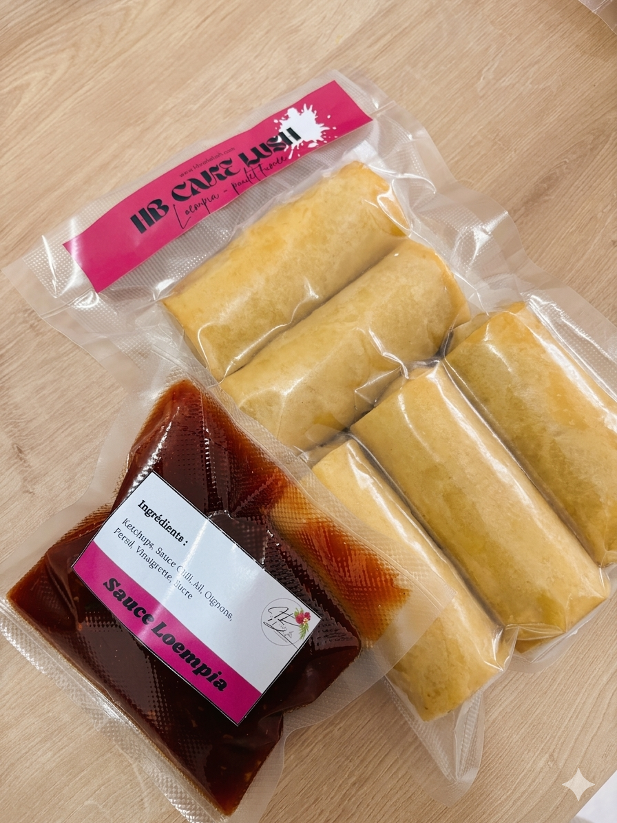 Loempia (poulet fumé)