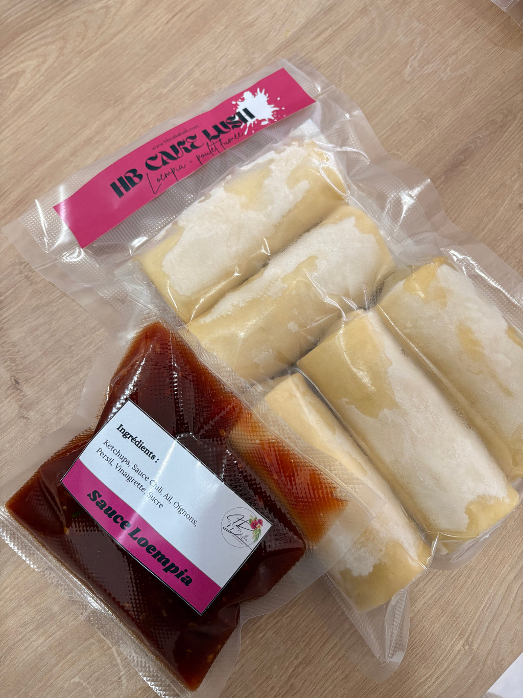 Loempia (poulet fumé)